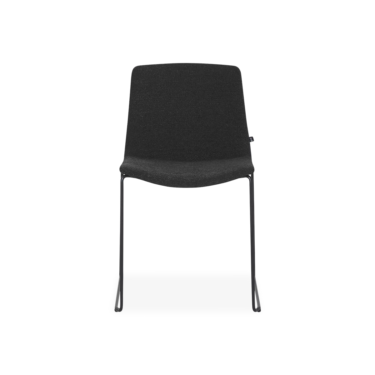 Curve - Chaise sans bras extérieure en aluminium par Joli