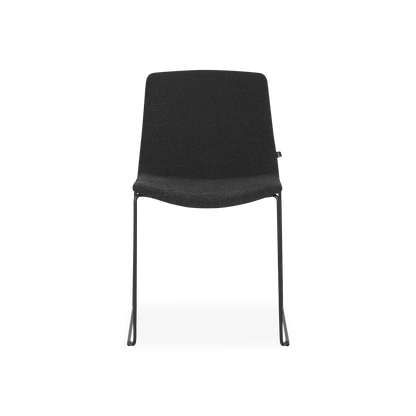Curve - Chaise sans bras extérieure en aluminium par Joli