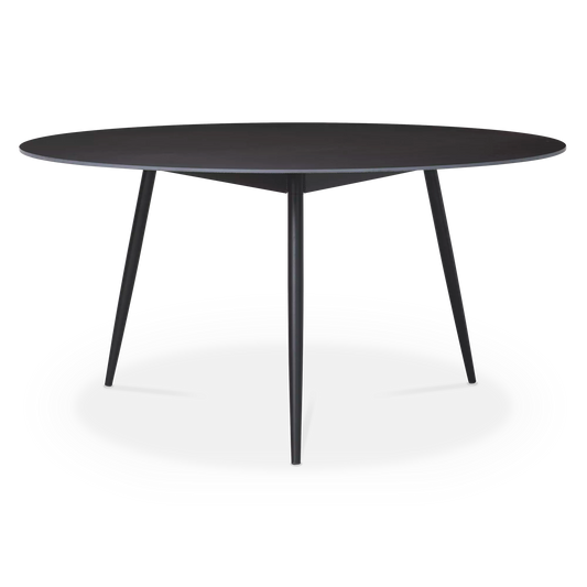 Marguerite - Table de salle à manger ronde extérieure en céramique par Joli