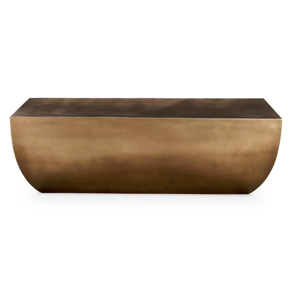 Caroline - Antique Brass Coffee Table