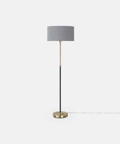 Bergen - Antique Brass Floor Lamp