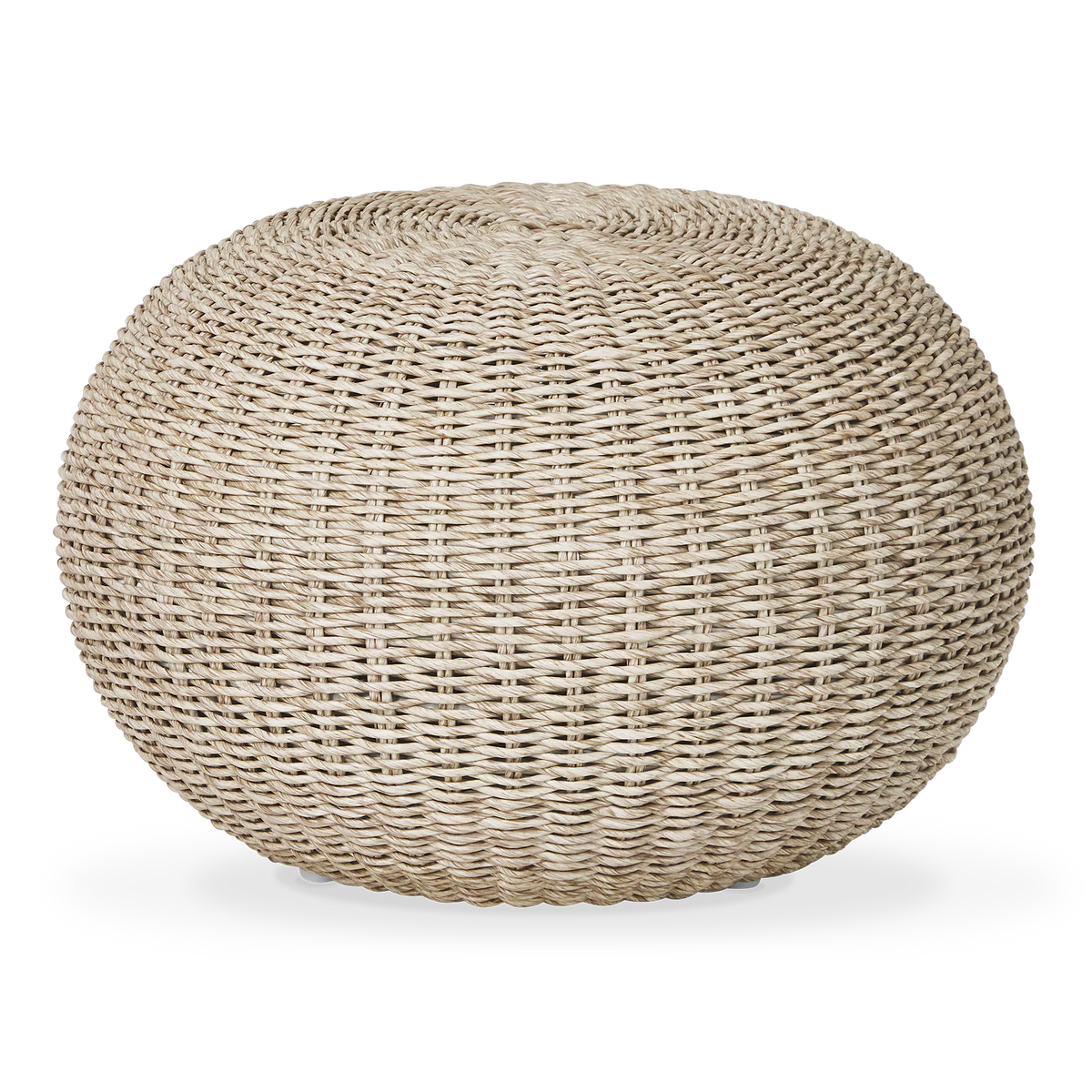 Phoenix - Round Wicker Pouf by Four Hands