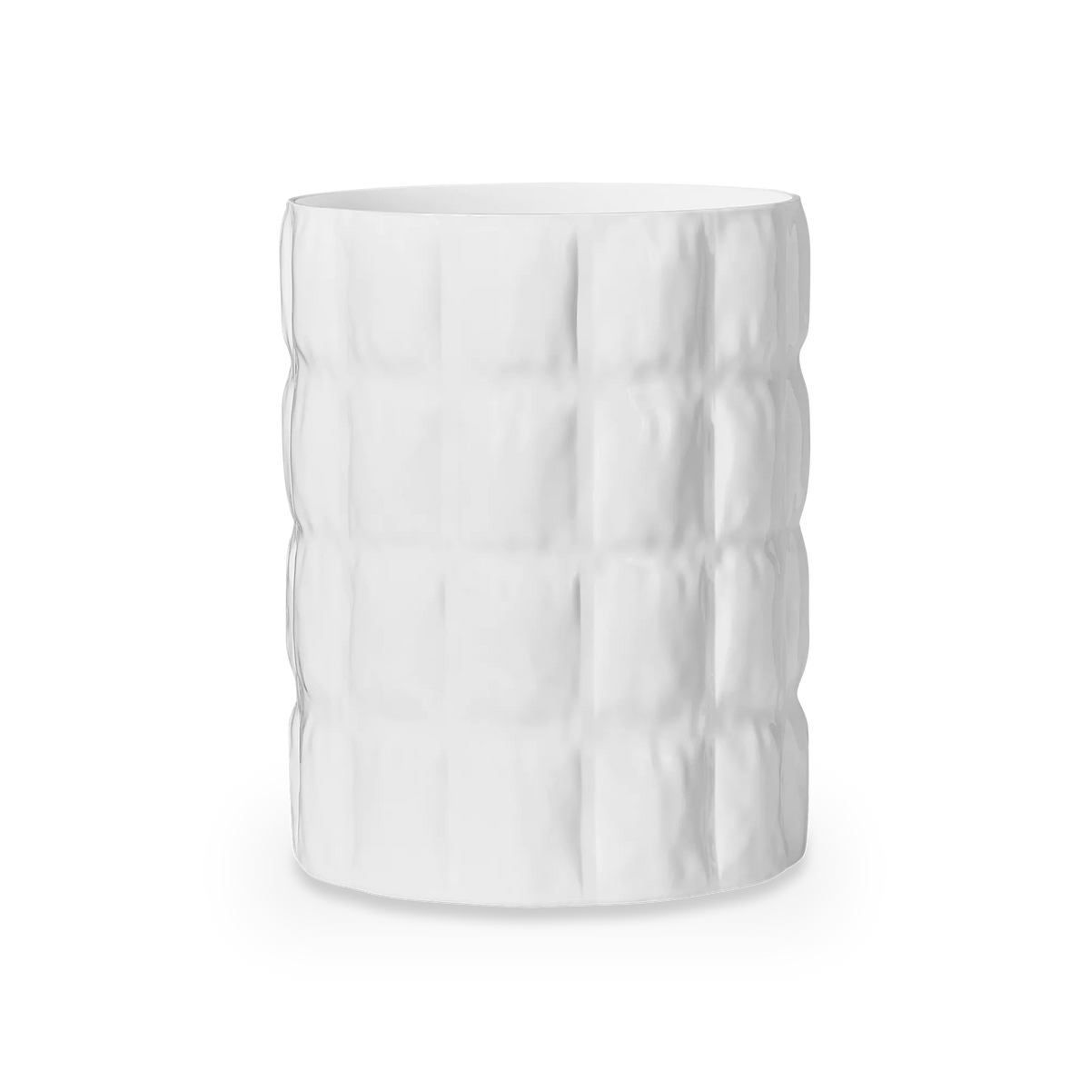 Matelassé - Vase with Quilted Motif by Kartell