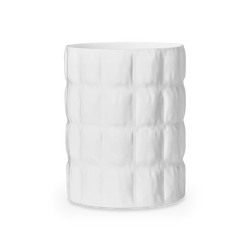 Matelassé - Vase with Quilted Motif by Kartell