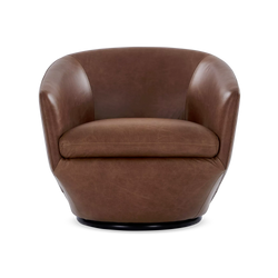 Dinant - Leather Swivel Armchair