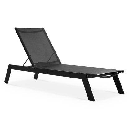 Dockside - Chaise longue extérieure en textilène
