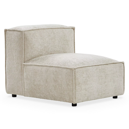 Domino - Fauteuil modulable sans accoudoir par Romano