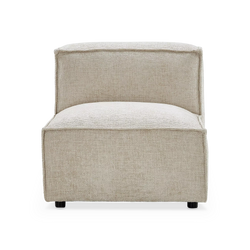 Domino - Fauteuil modulable sans accoudoir par Romano
