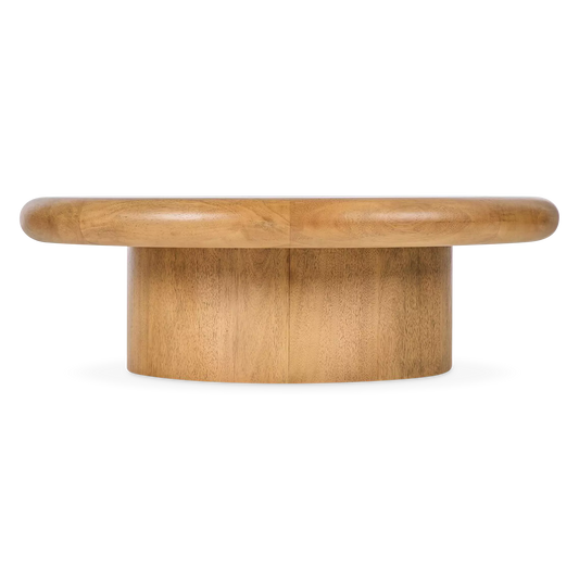 Zach - Round Wood Coffee Table by Four Hands
