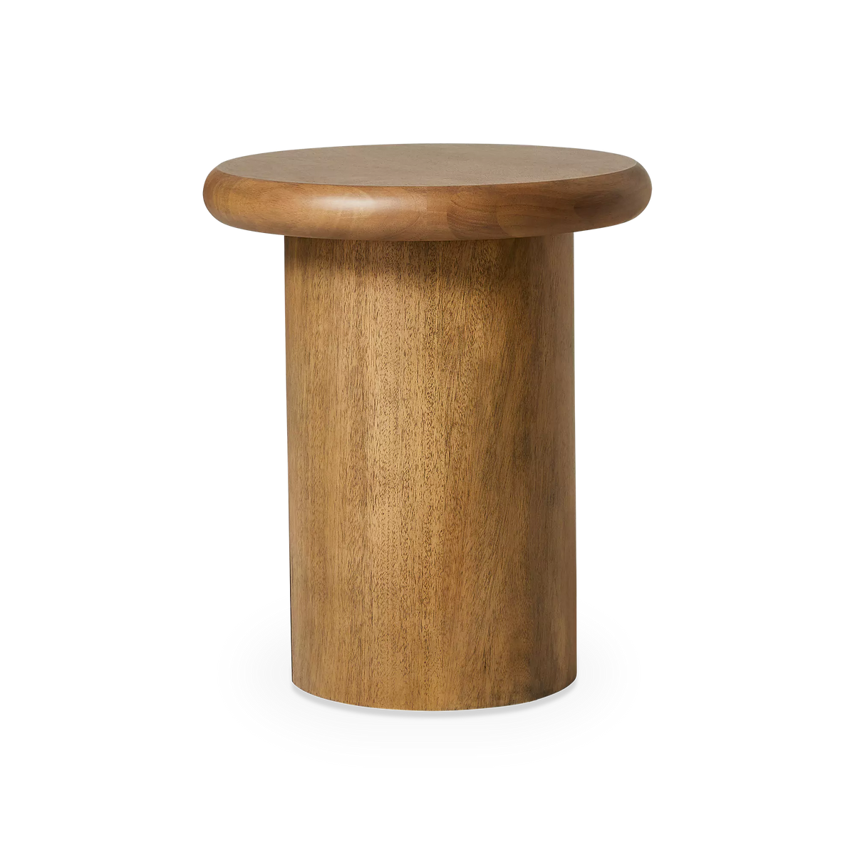Zach - Round Wood Side Table by Four Hands