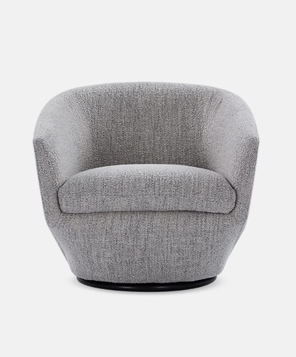 Dinant - Fauteuil pivotant en tissu