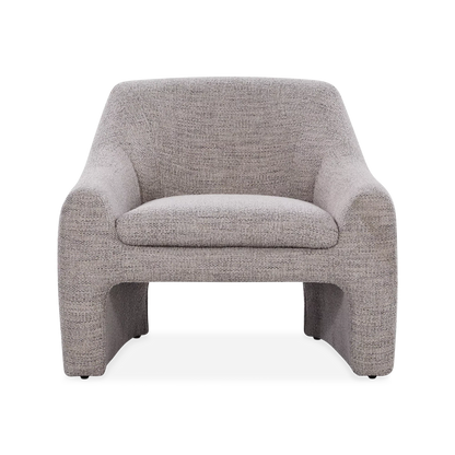 Marseille - Fauteuil en tissu bouclé