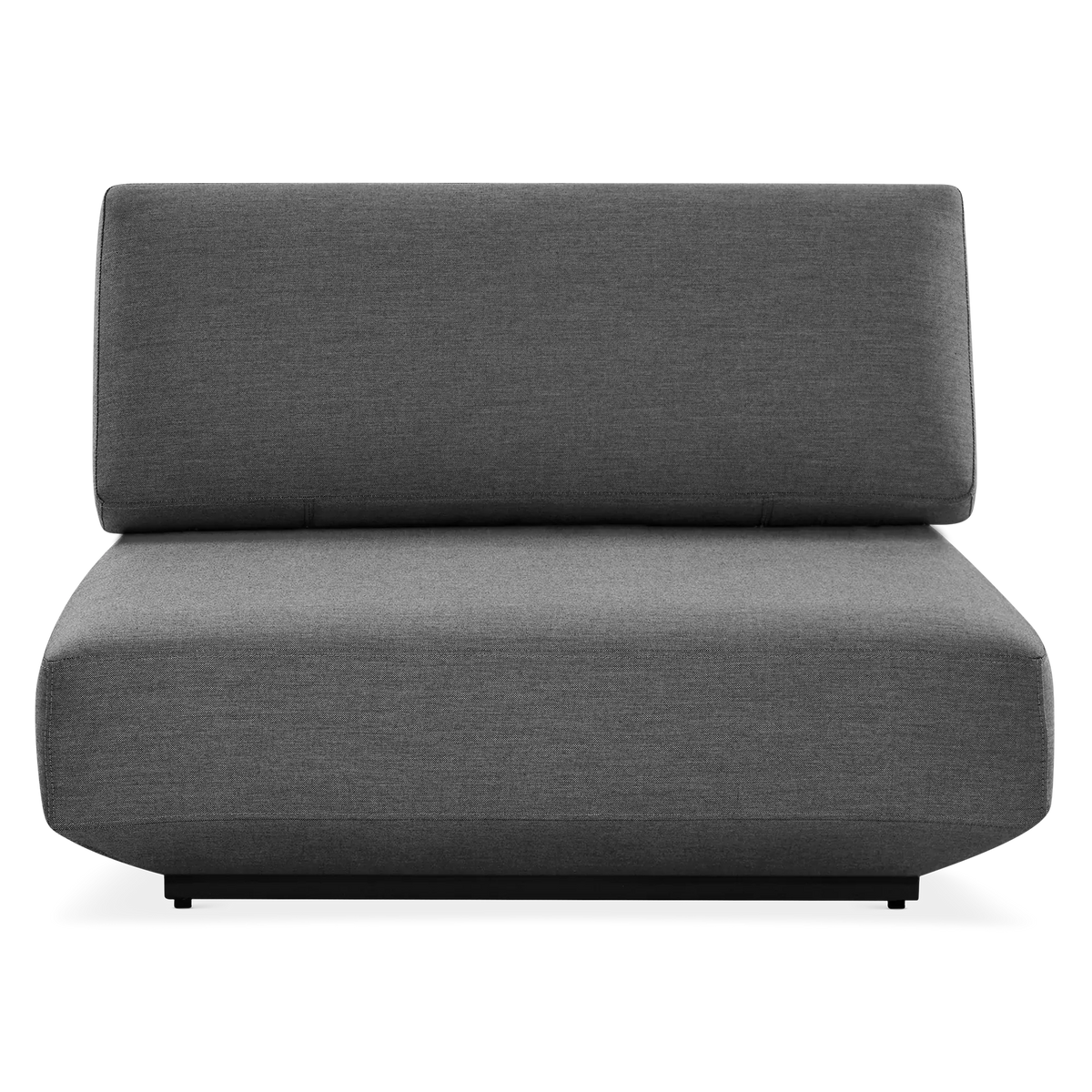 Motion - Fauteuil sans bras modulable extérieur en acrylique