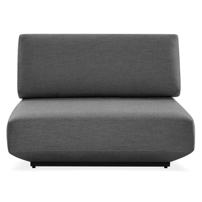 Motion - Fauteuil sans bras modulable extérieur en acrylique