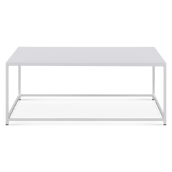 Desiree - Table basse extérieure en fer galvanisé