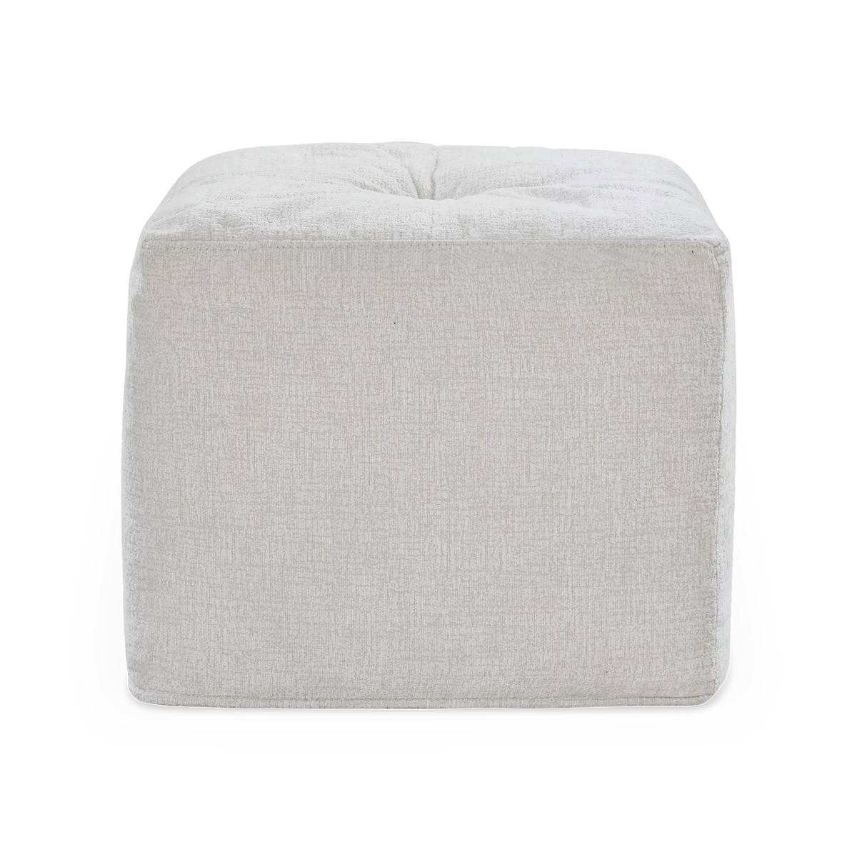 Praline - Padded Pouf by Furninova