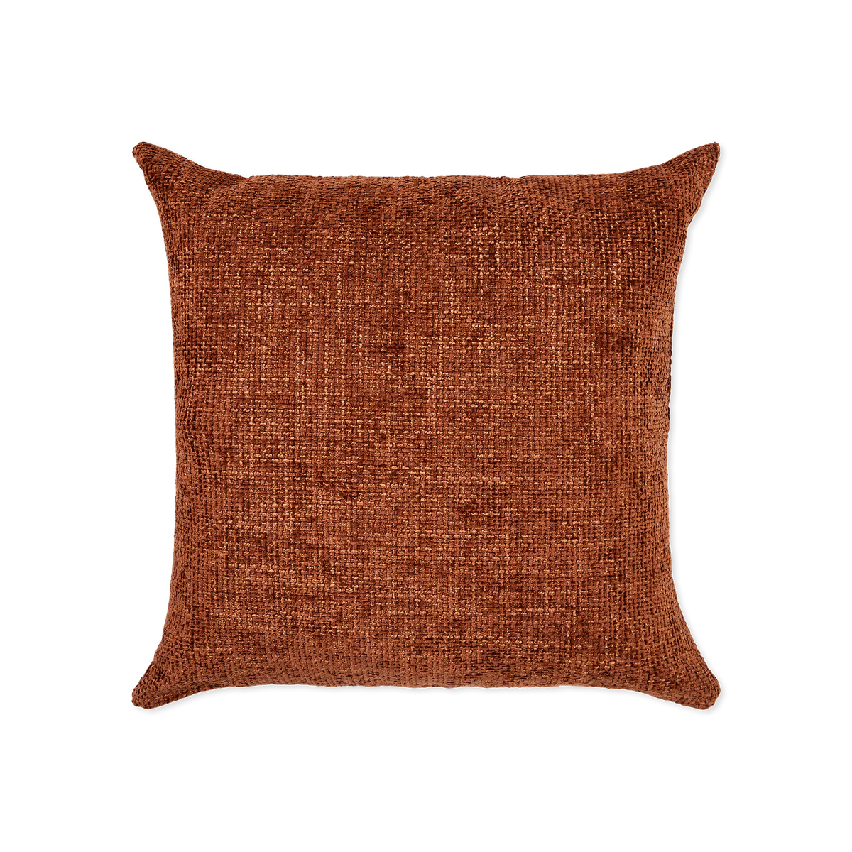 Derek - Coussin carré en velours texturé