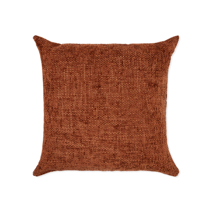 Derek - Coussin carré en velours texturé