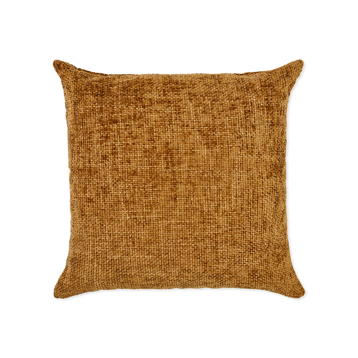 Derek - Coussin carré en velours texturé