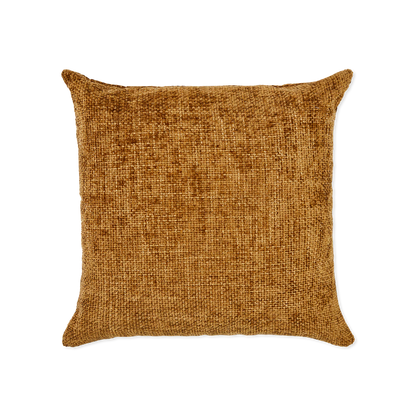 Derek - Coussin carré en velours texturé