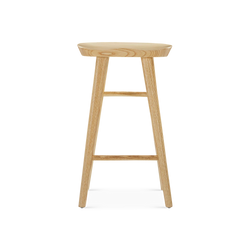 Ludo - Wood Counter Stool