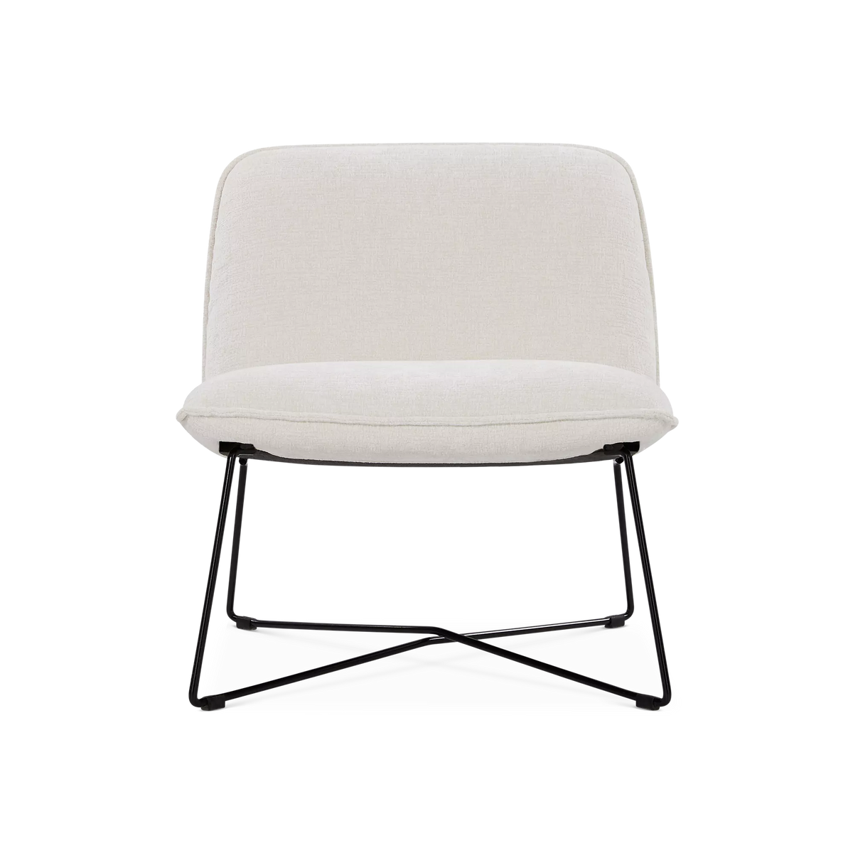 Fly - Fauteuil en tissu velouté