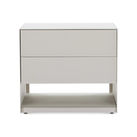 Absolute - 2-Drawer Nightstand with 2 Drawers by Trica