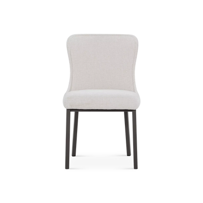 Verona - Chaise de salle à manger en tissu par Trica