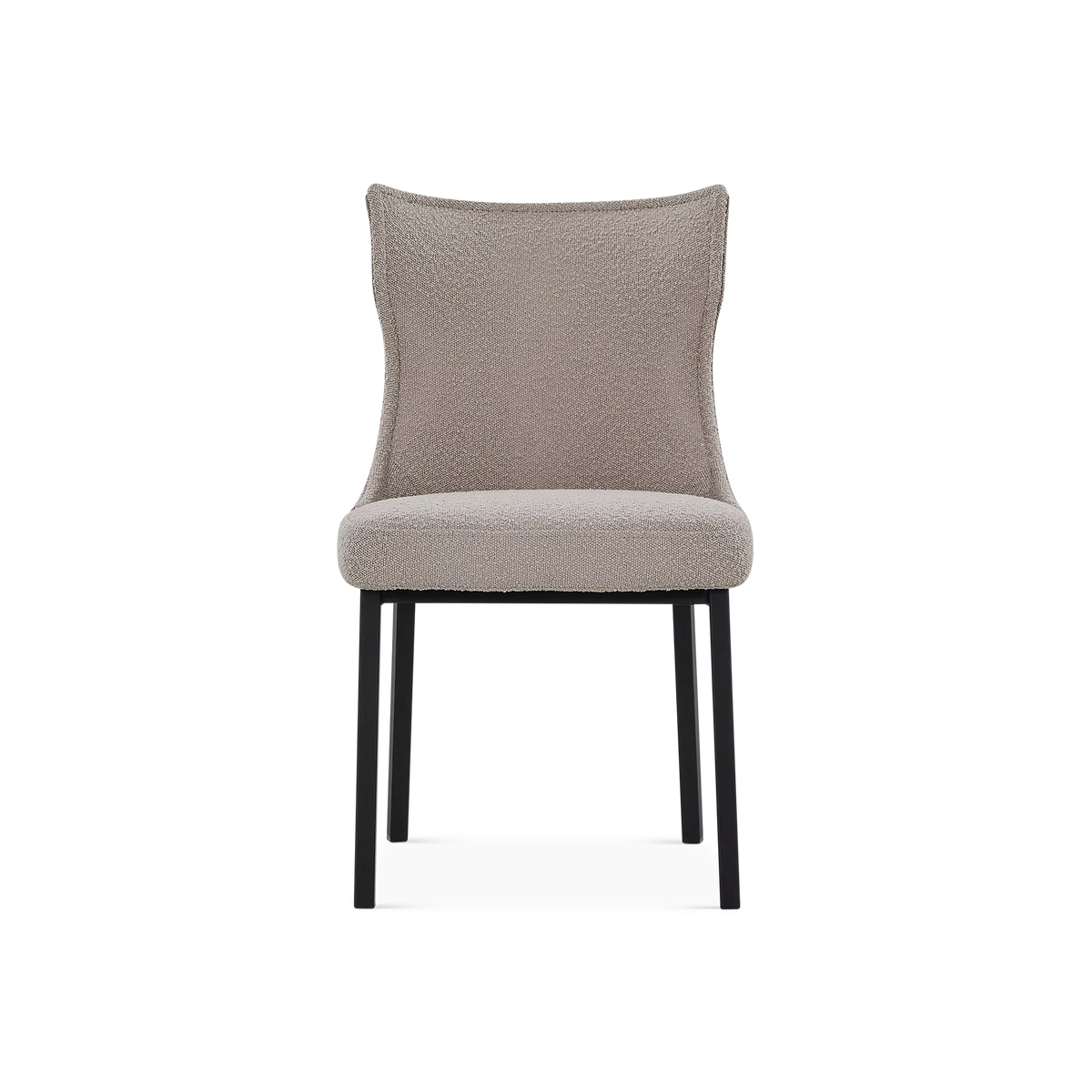 Luna - Chaise de salle à manger avec dos matelassé par Trica