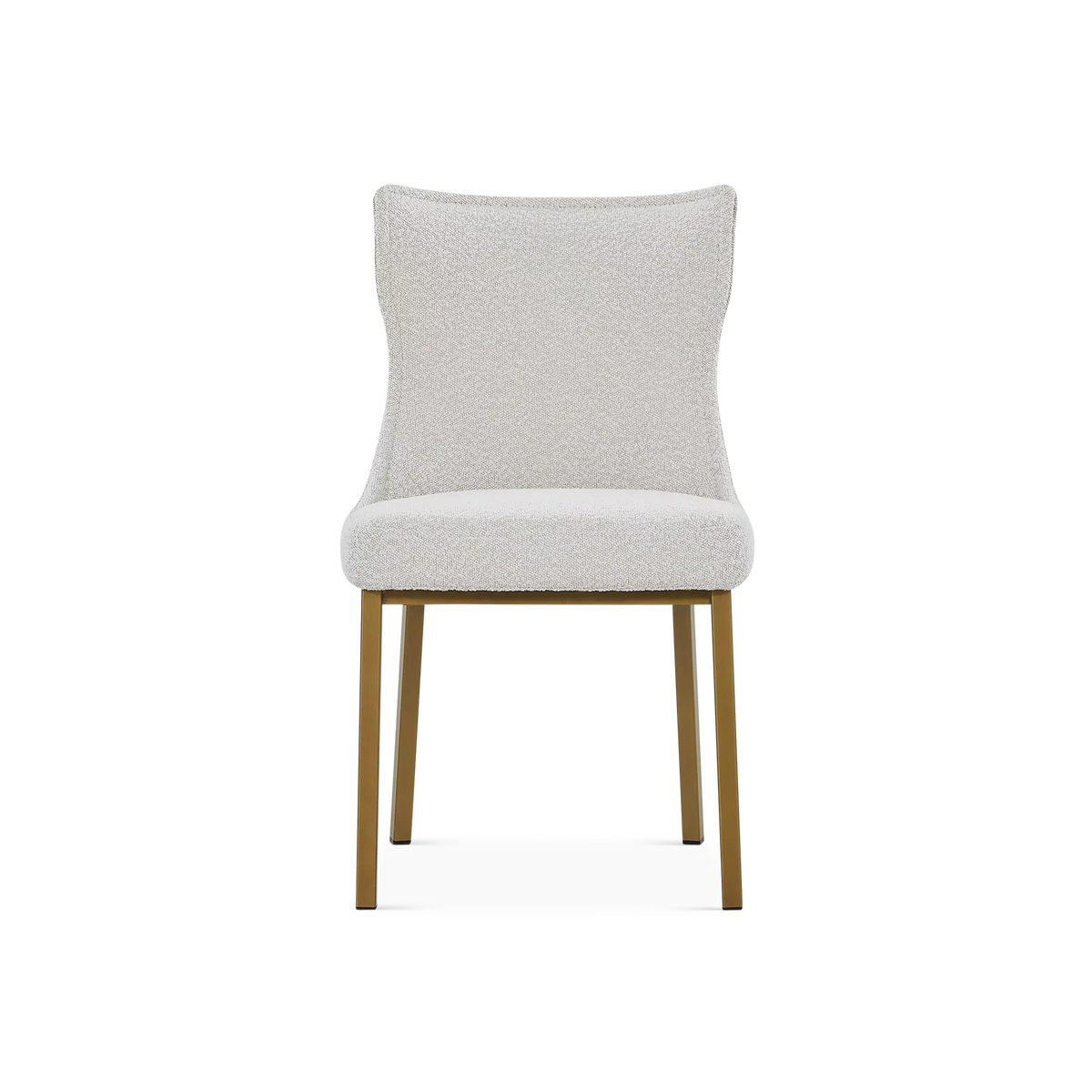 Luna - Chaise de salle à manger avec dos matelassé par Trica