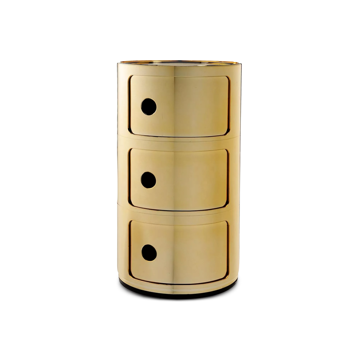Componibili Metal - Table d’appoint par Kartell