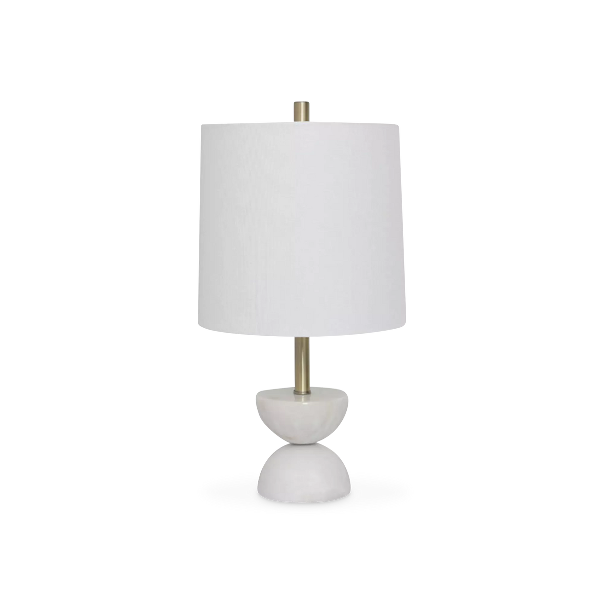 Falko - Marble and Brass Table Lamp