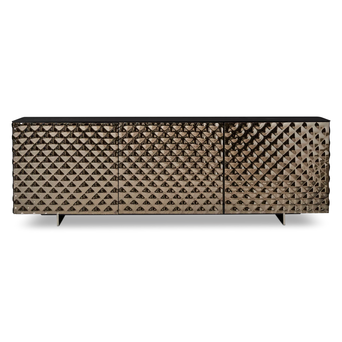 Vivaldi - Stainless Steel Sideboard by Cattelan Italia