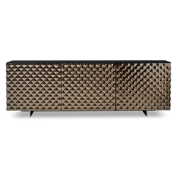 Vivaldi - Stainless Steel Sideboard by Cattelan Italia