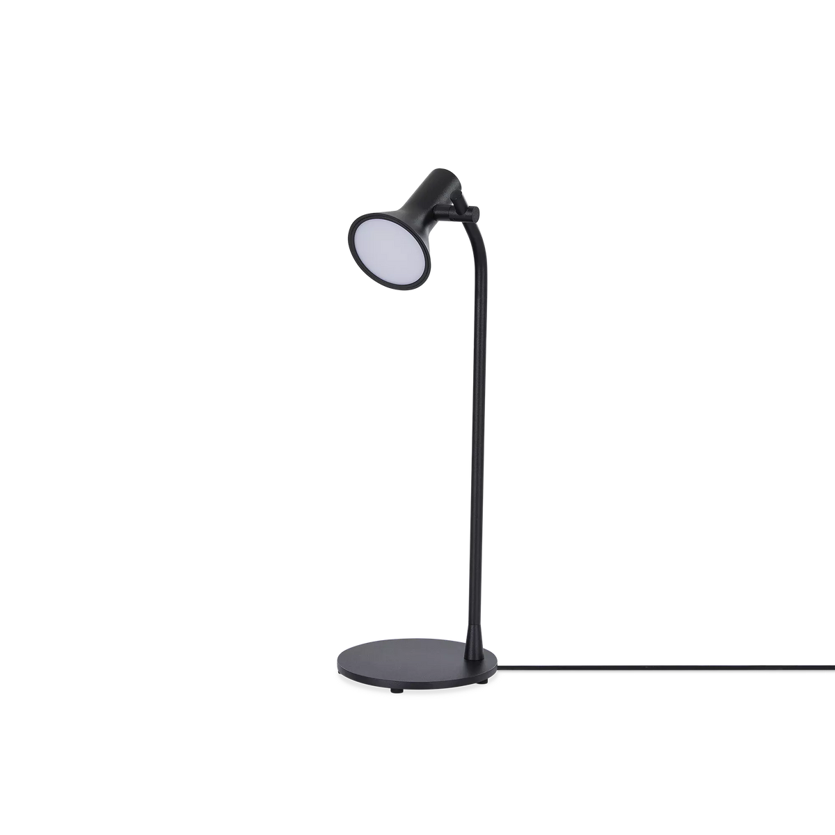 Asha - Lampe de table en métal noir par Ligne Roset