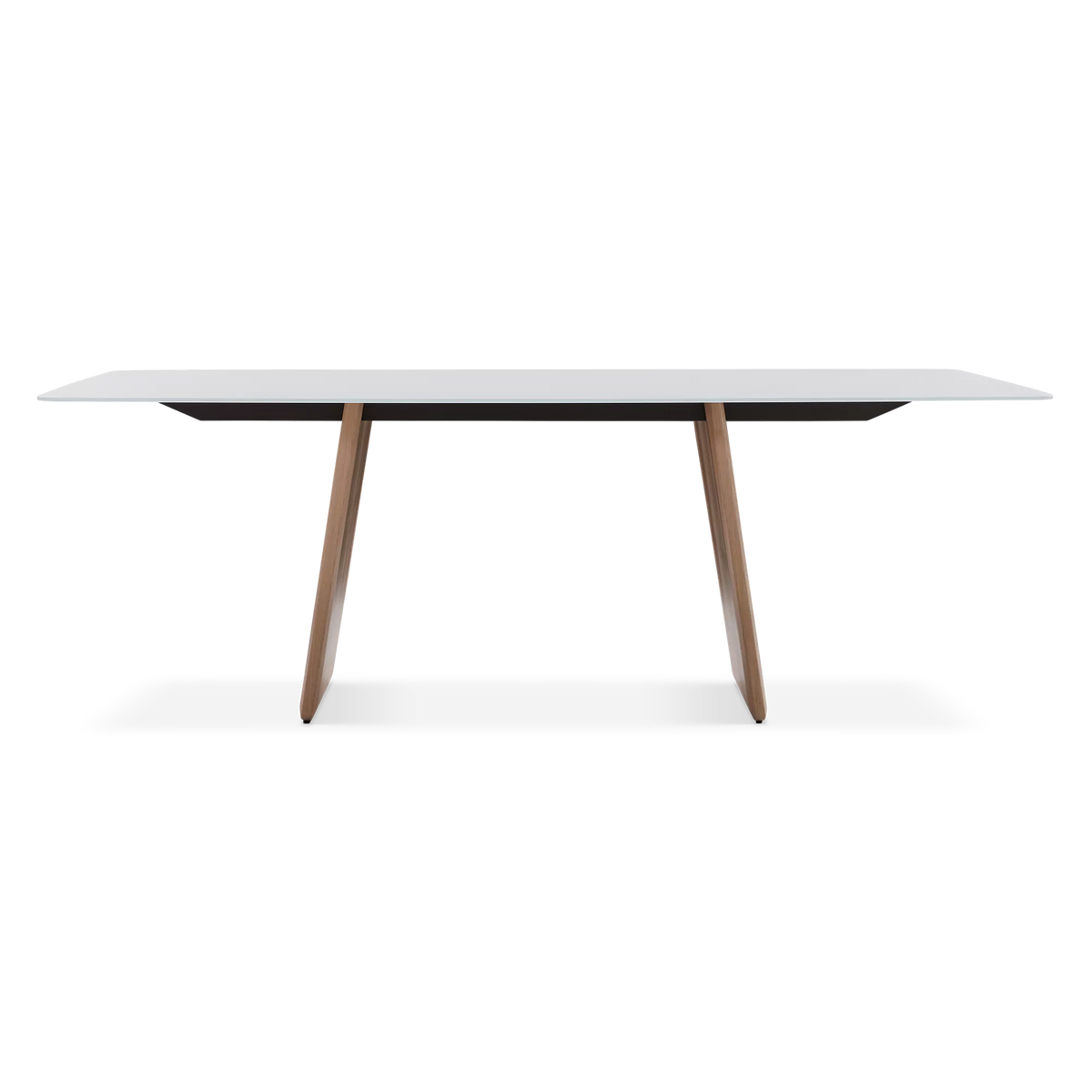 Volare - Wood and Porcelain Dining Table by Trica