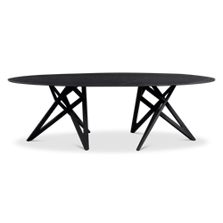 Ennéa - Table de salle à manger en verre par Ligne Roset
