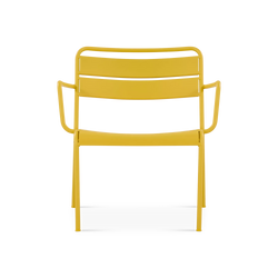 Twist - Outdoor Galvanized iron Lounge Chair