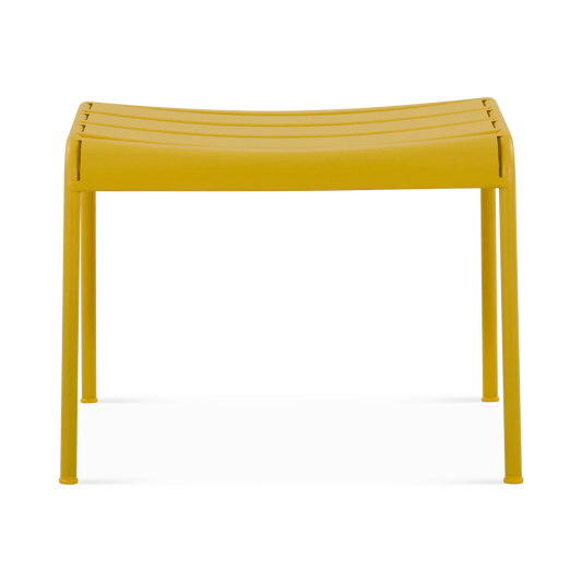 Twist - Ottoman extérieur en fer galvanisé