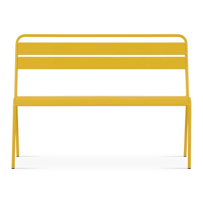 Twist - Outdoor Galvanized iron Bench