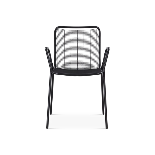 Roma - Outdoor Galvanized iron Chair Without Arms