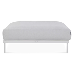 Cleo - Ottoman extérieur en aluminium par Talenti
