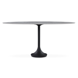 Central - Table de salle à manger extérieure en céramique par Joli