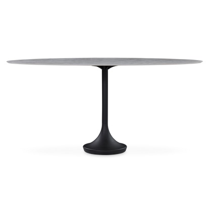 Central - Table de salle à manger extérieure en céramique par Joli