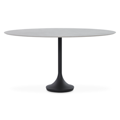 Central - Table de salle à manger extérieure en céramique par Joli