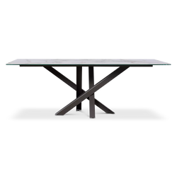 Spirit - Table de salle à manger en métal par Trica