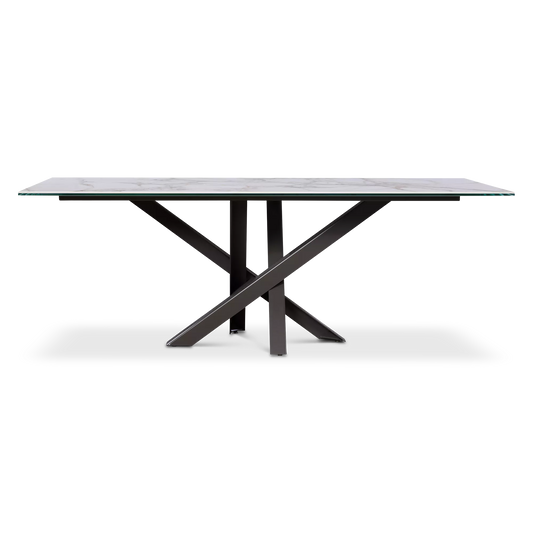 Spirit - Table de salle à manger en métal par Trica