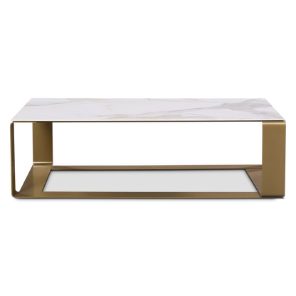 Fusion - Table basse en porcelaine par Trica