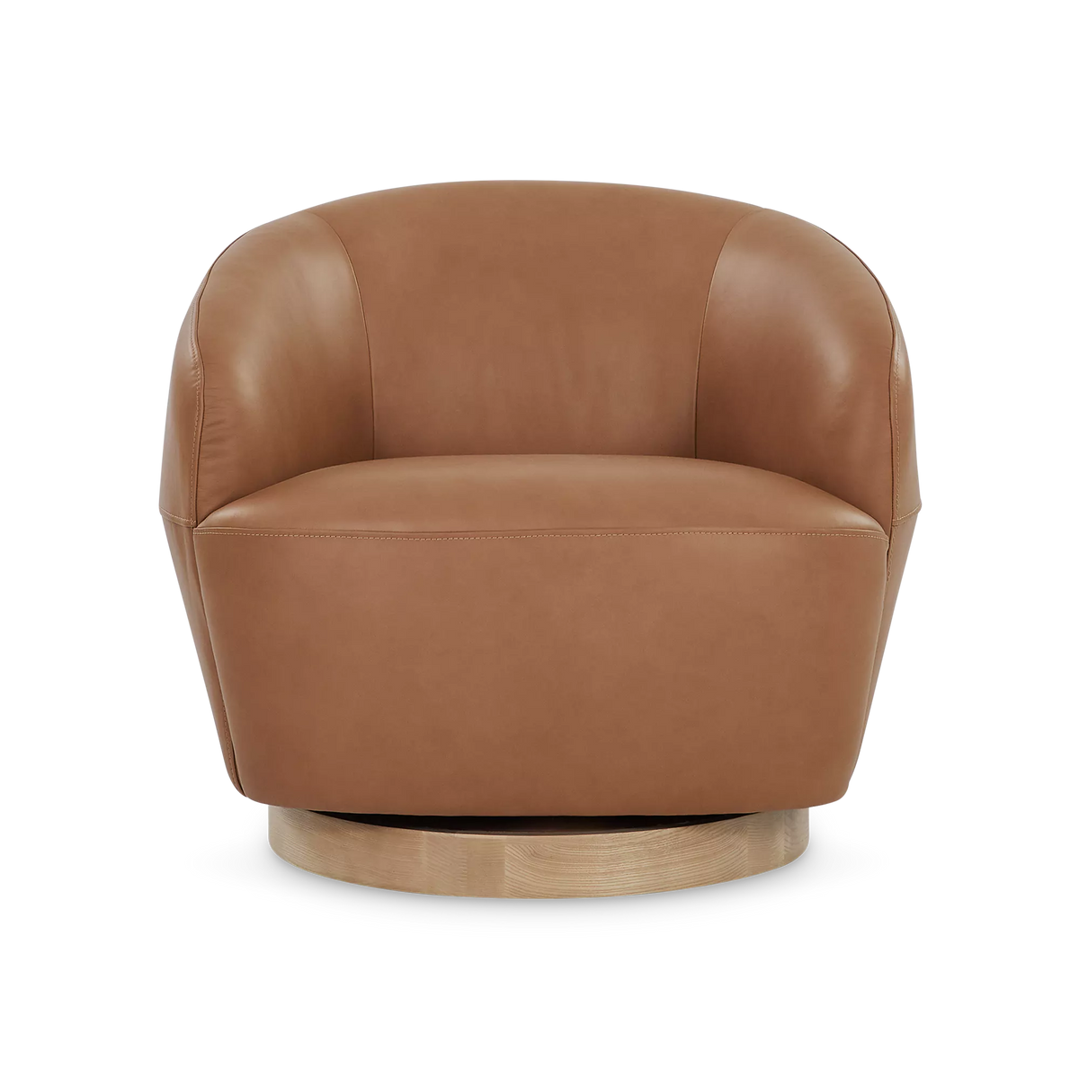Pao - Leather Swivel Chair