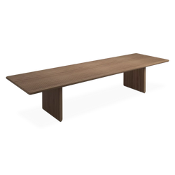 Deck - Table de salle à manger extérieure en teck par Gloster